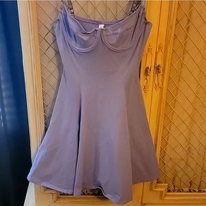American Apparel Bustier Dress lilac